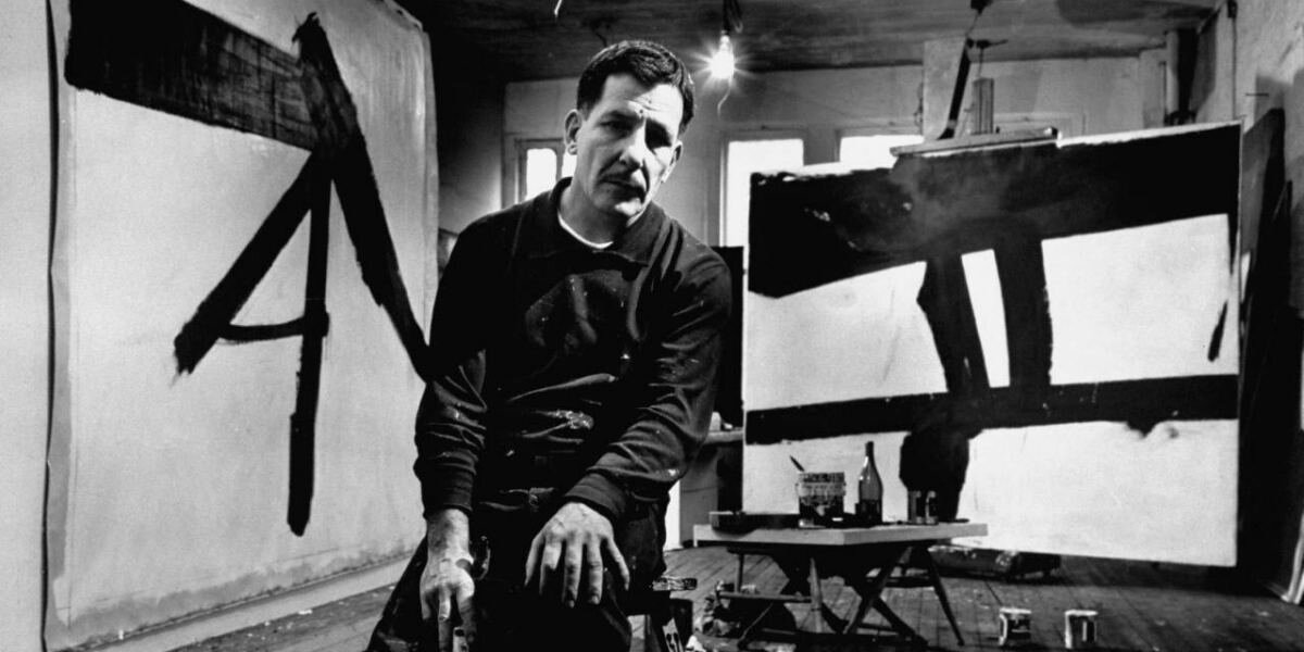 Франц Клайн в своей студии, 1959 г. © The LIFE Picture Collection/Shutterstock