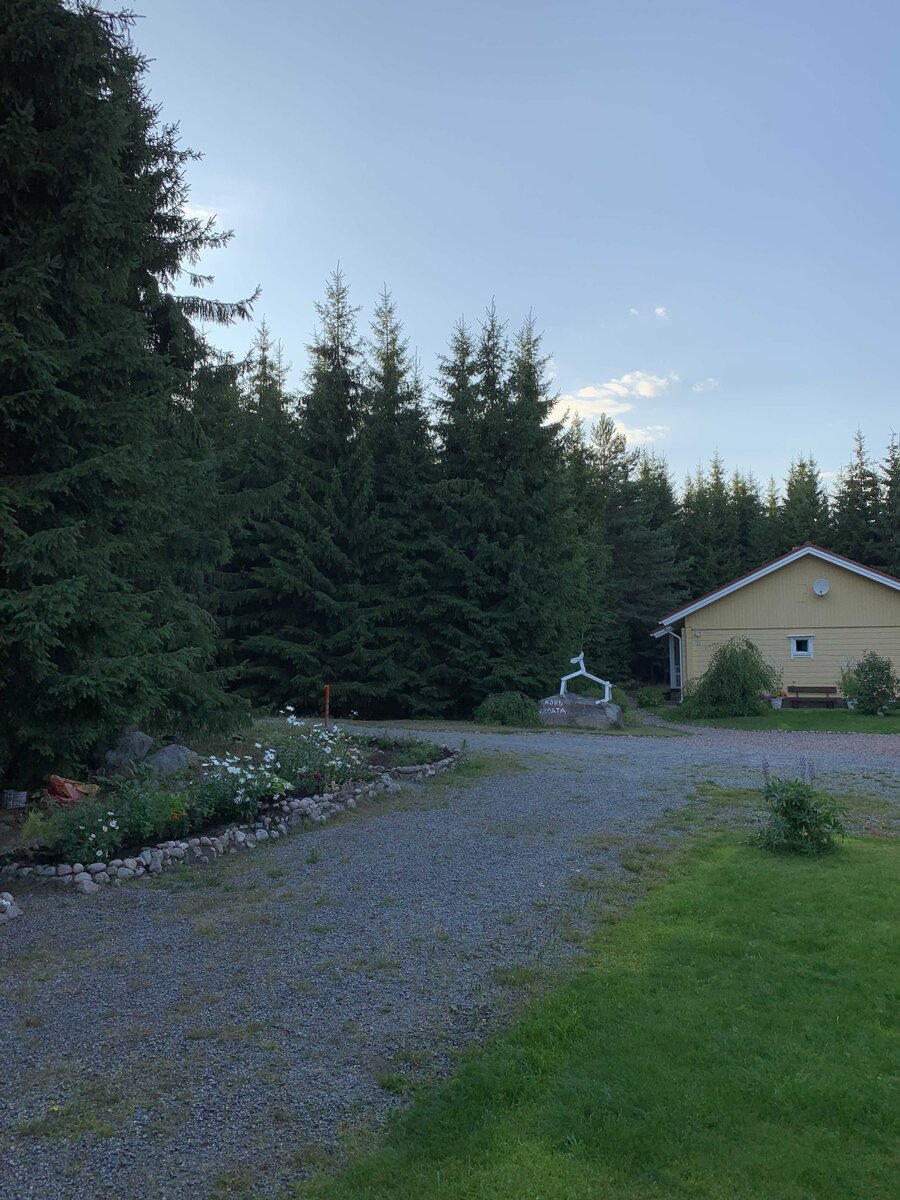 Уголок финского хутора.