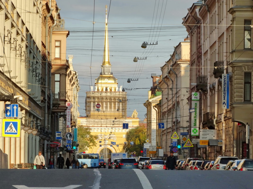 Питер, улица Гороховая...