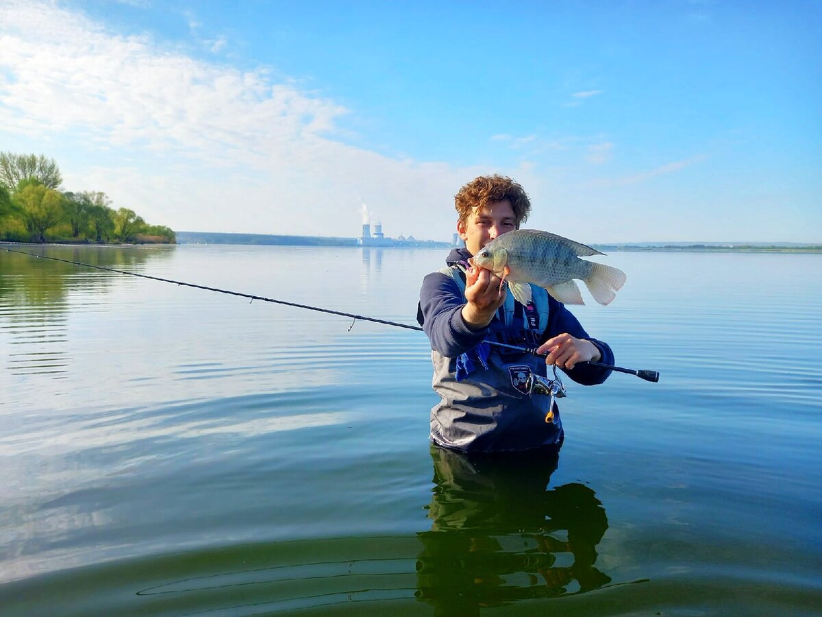 АЭС видна за моей спиной