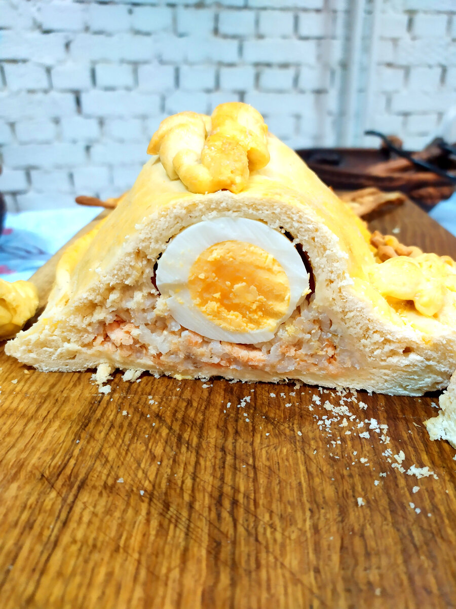 Рыбная кулебяка. Фото: Олег Ольхов