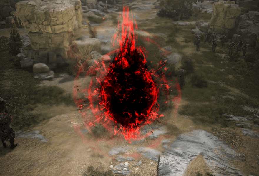 А ещё, так будут выглядеть разломы с сильными мобами