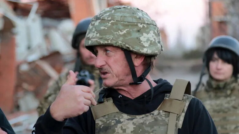 Шон Пенн в Киеве