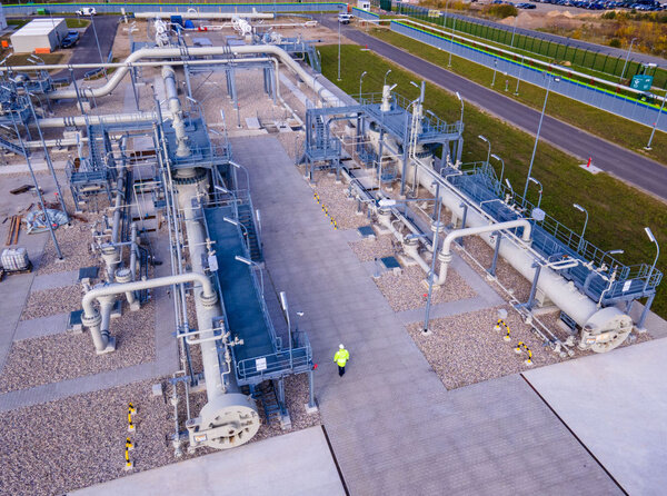 Посадочная станция для Nord Stream 2. Фото © Getty Images / Jens Büttner / picture alliance