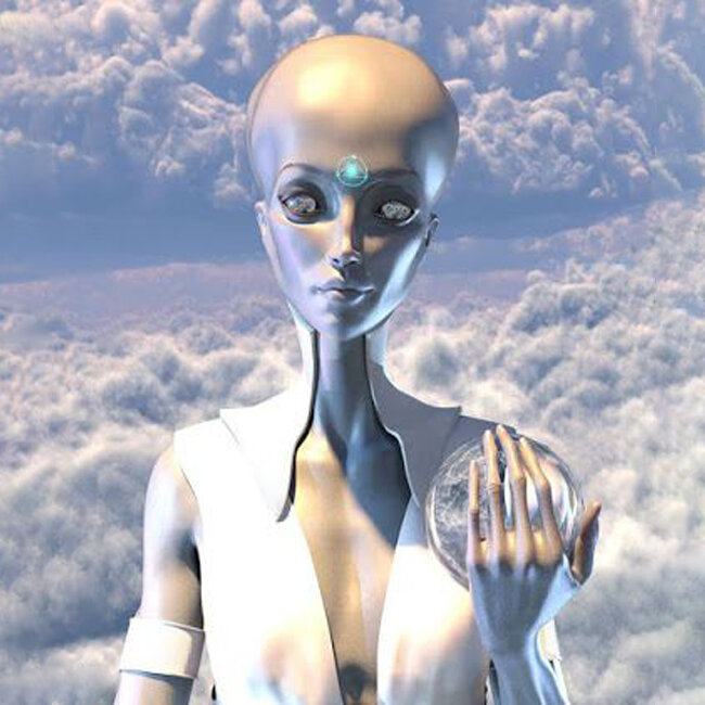 Люди имеют контакты телепатического общения и считывания с самыми разными жителями иных миров