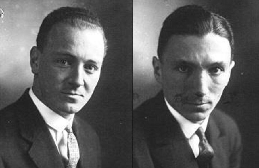 Братья Вальтер и Герберт Брюк. Взято из открытого источника Яндекс.Картинки