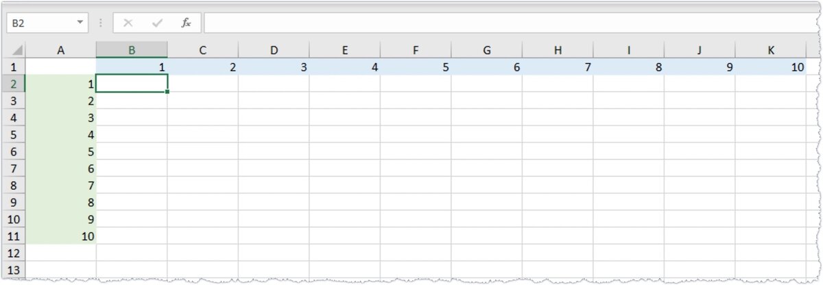 Excel: Как умножить все выделенные ячейки на число