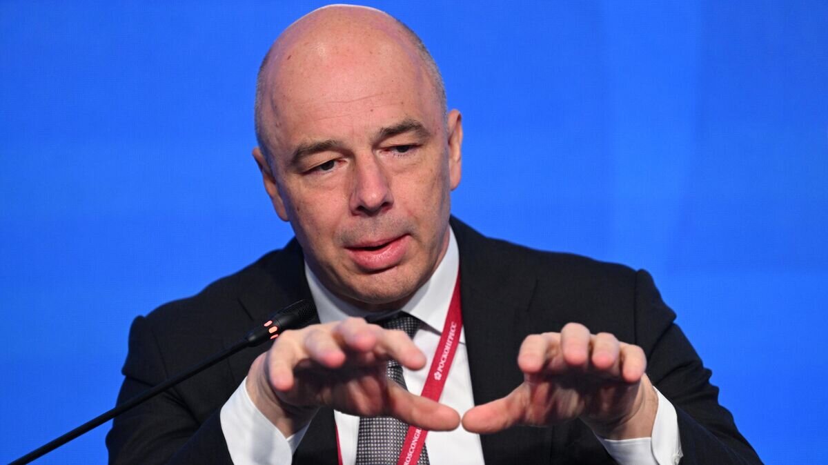   Министр финансов Российской Федерации Антон Силуанов на Петербургском международном экономическом форуме© РИА Новости / Григорий Сысоев