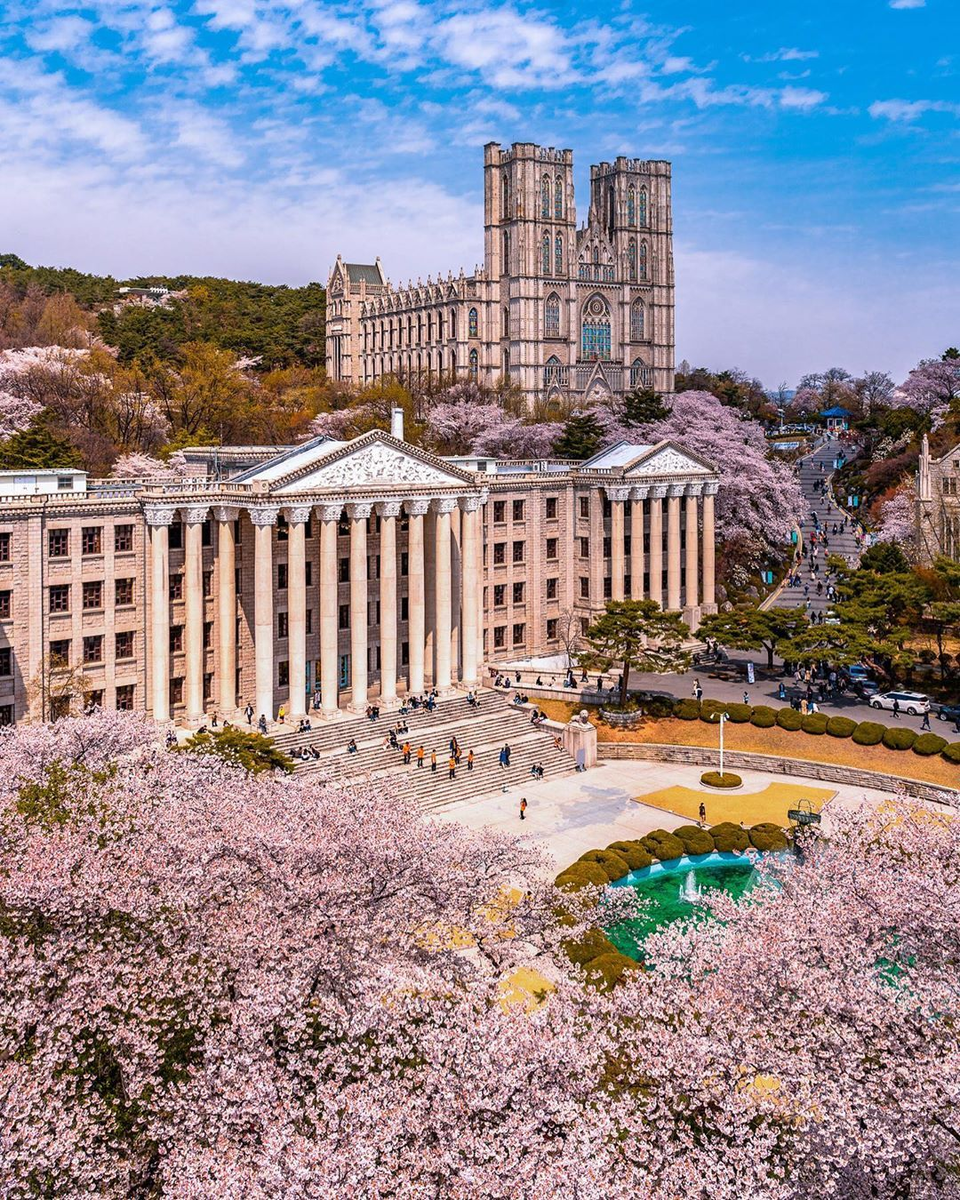Лучшие университеты кореи. Кенхи Корея. Университет Кёнхи в Сеуле. Университет Йонсей Южная Корея. Институт Кенхи Корея.