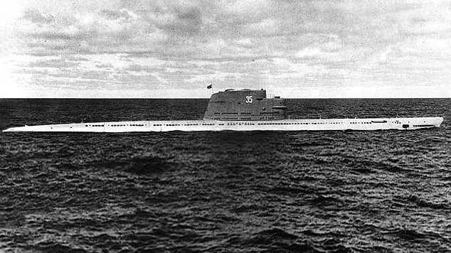 ДЭПЛ Б-67 пр.В611 на испытаниях, 1955 год