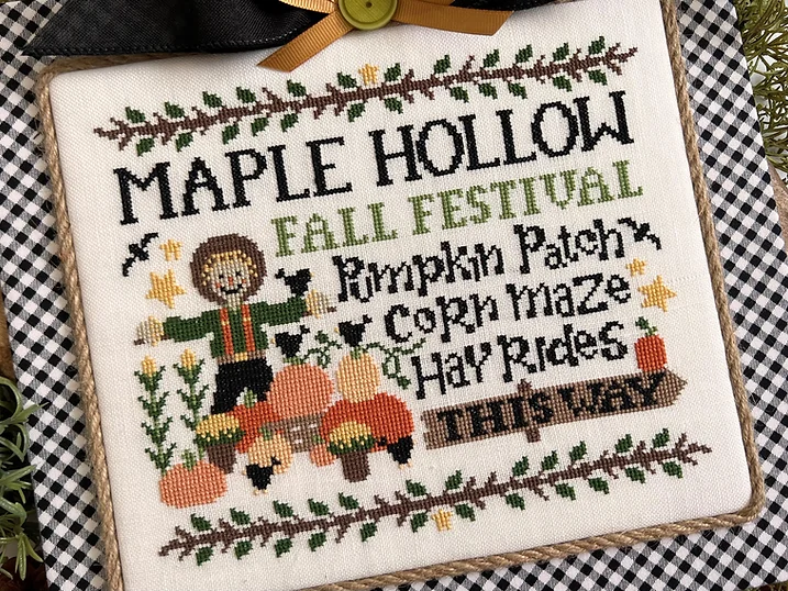 Maple Hollow, Cherry Hill Stitchery