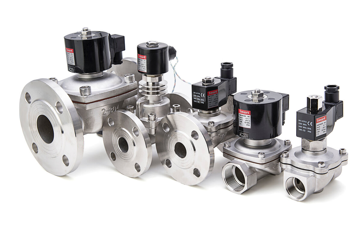 Нержавеющий электромагнитный клапан