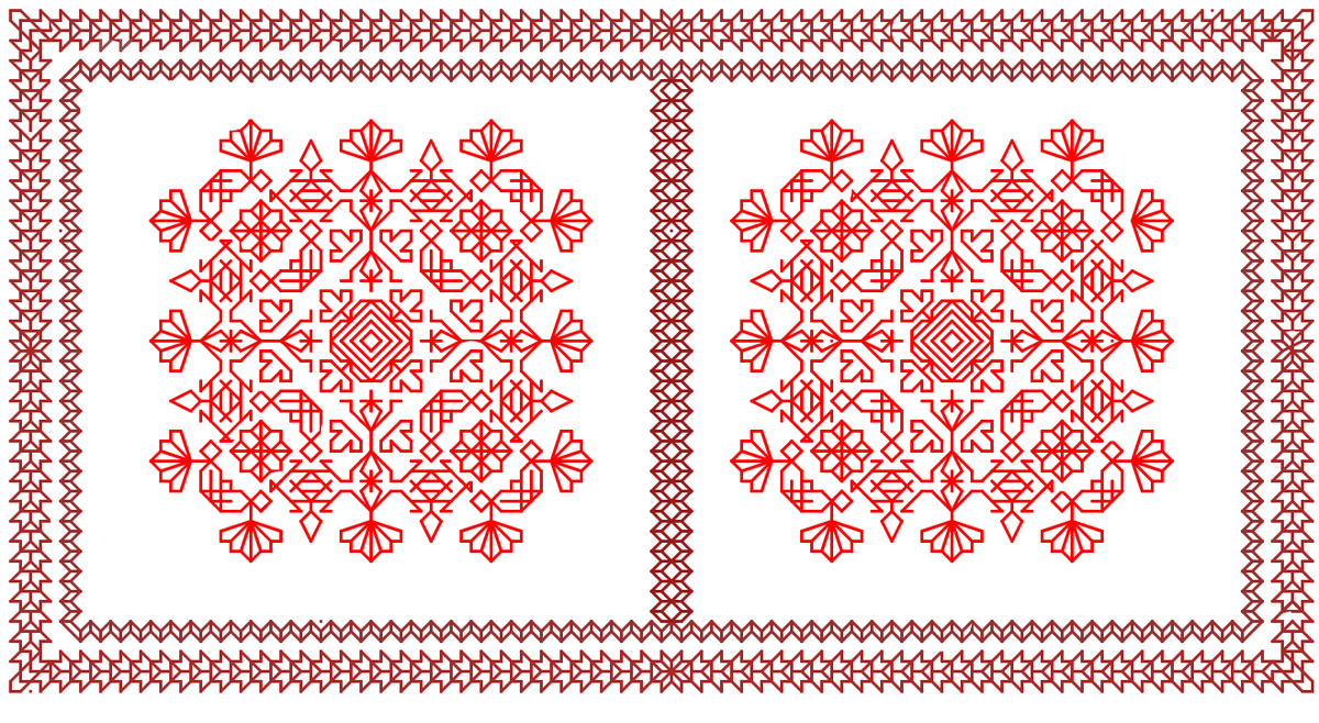 Рисунок на коврик