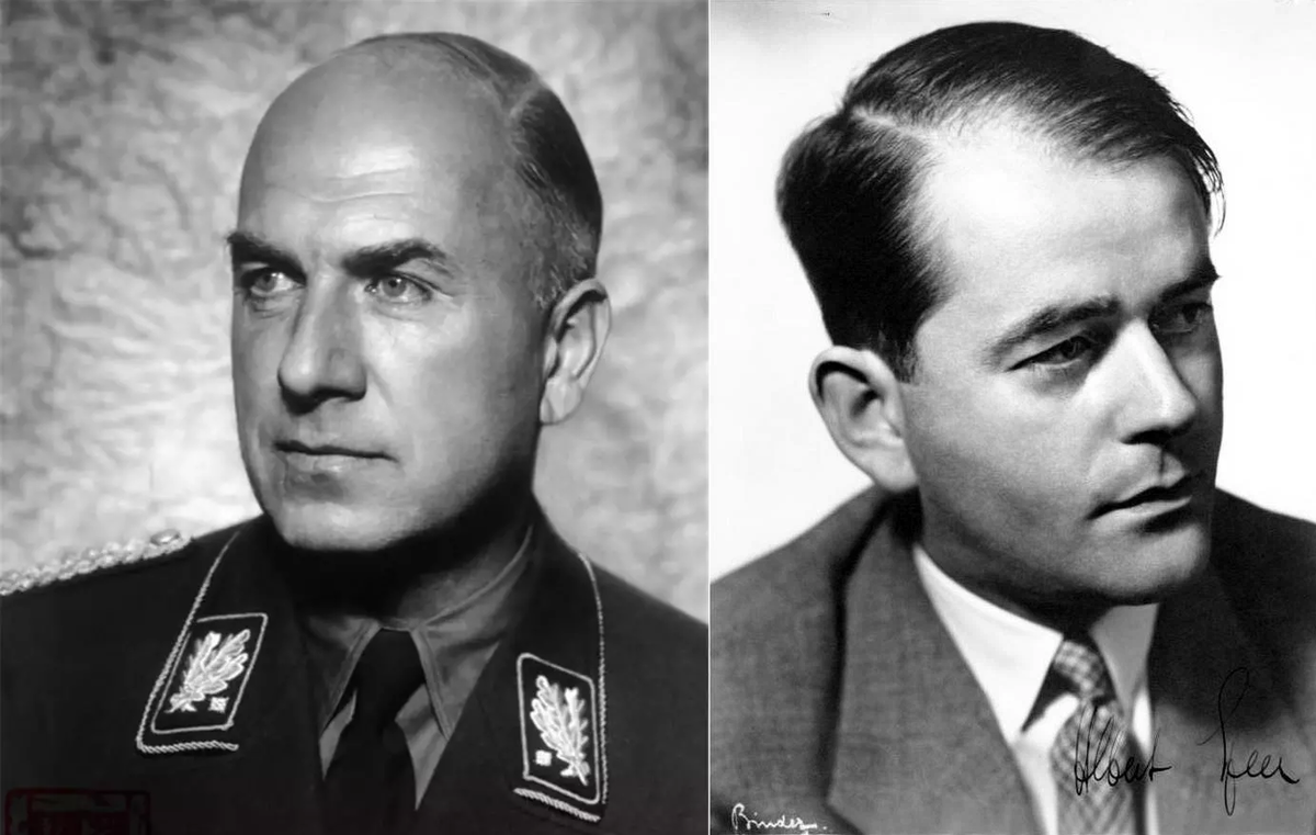                                  Фриц Тодт   и                                                         Альберт Шпеер