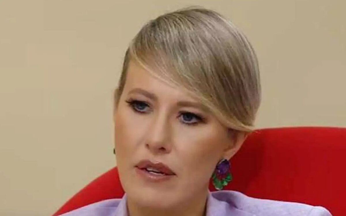     Ксения Собчак скрин из видео: соцсети