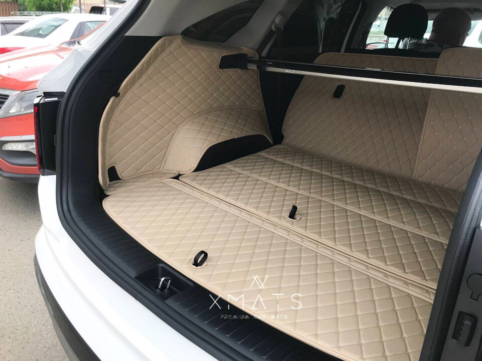 Коврики из экокожи на KIA Sorento 4