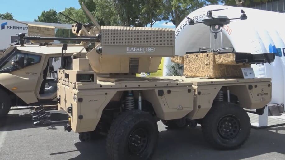 внедорожный беспилотный боевой модуль АТемМ от Plasan