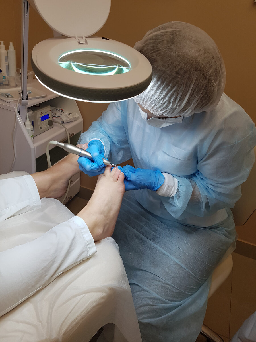 Не приёме у подолога.