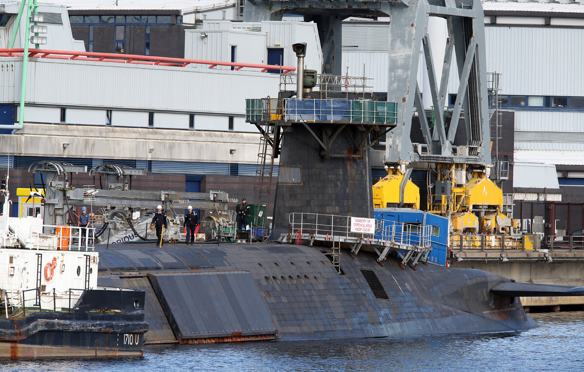    Атомная подлодка ВМС Великобритании HMS Victorious   Andrew Milligan/PA Images/Reuters