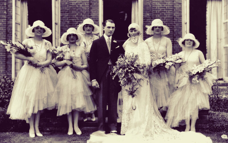 Фотография людей из того времени. Общественное достояние