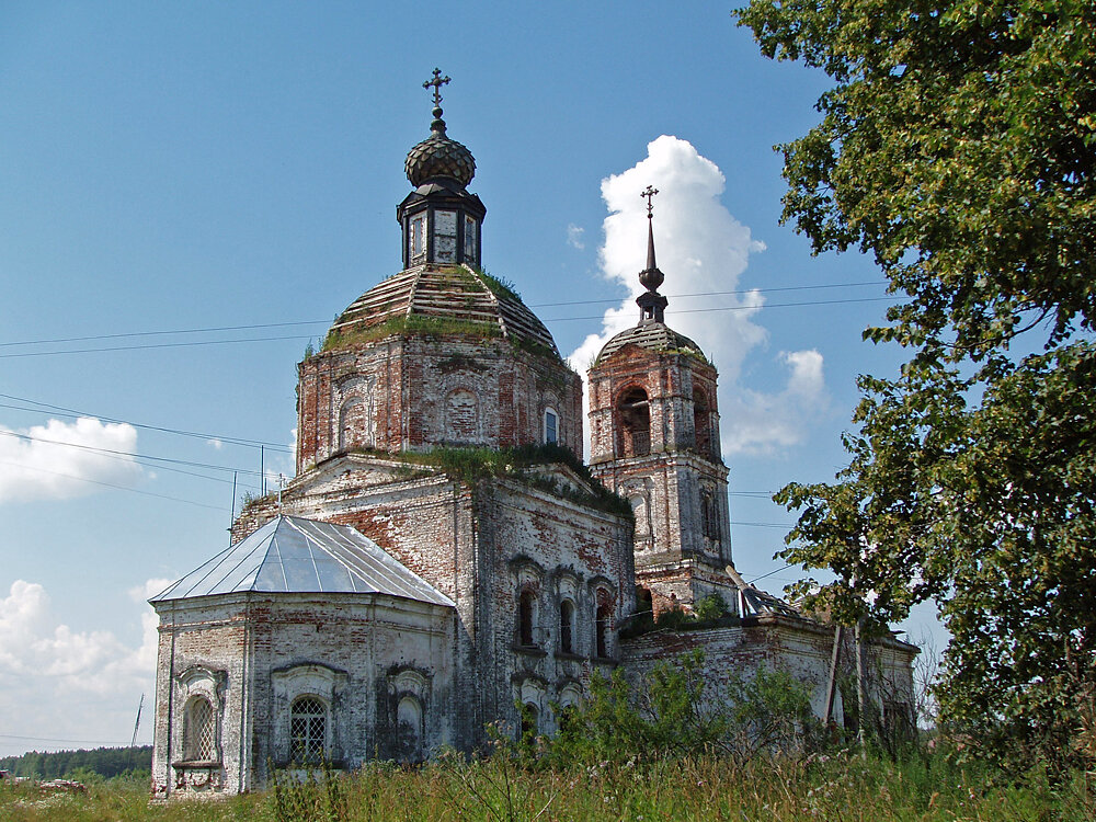 Церковь Николая Чудотворца. 2005 г.