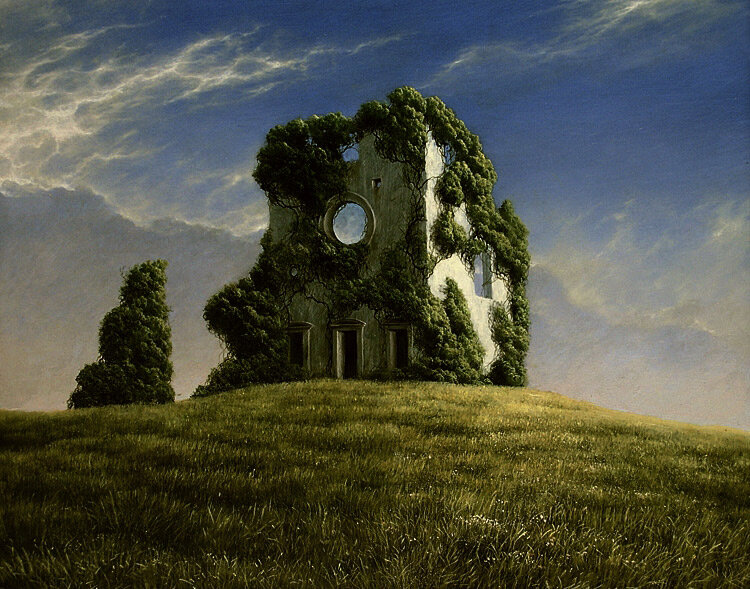 Новак-Земплинском (Maksymilian Novak-Zempliński). Без названия. Масло. 110x140cm. 2003.