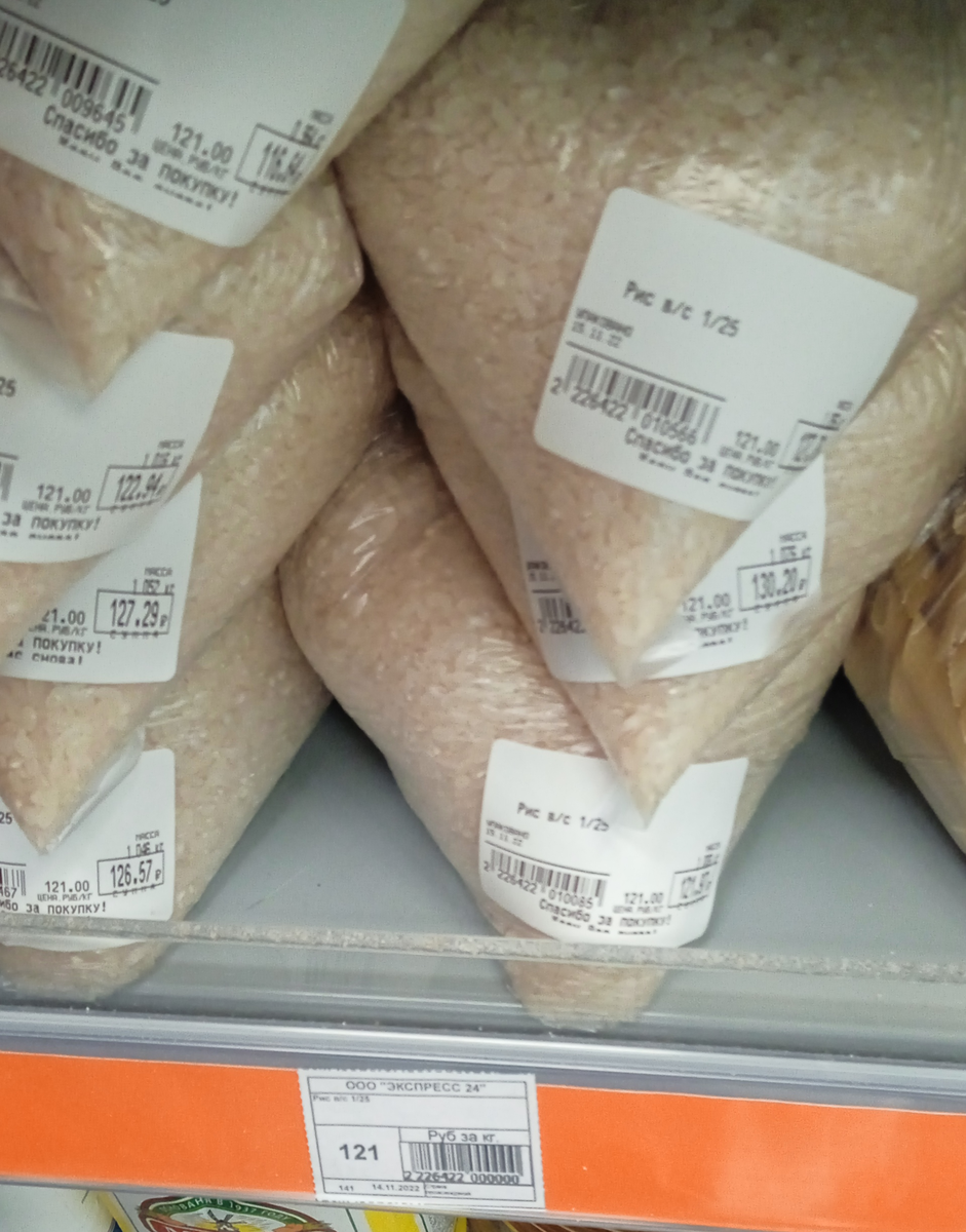 Рис цена за кг