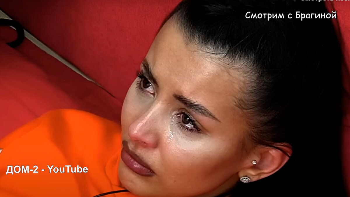 Крис плачет из-за Вани, кадр эфира