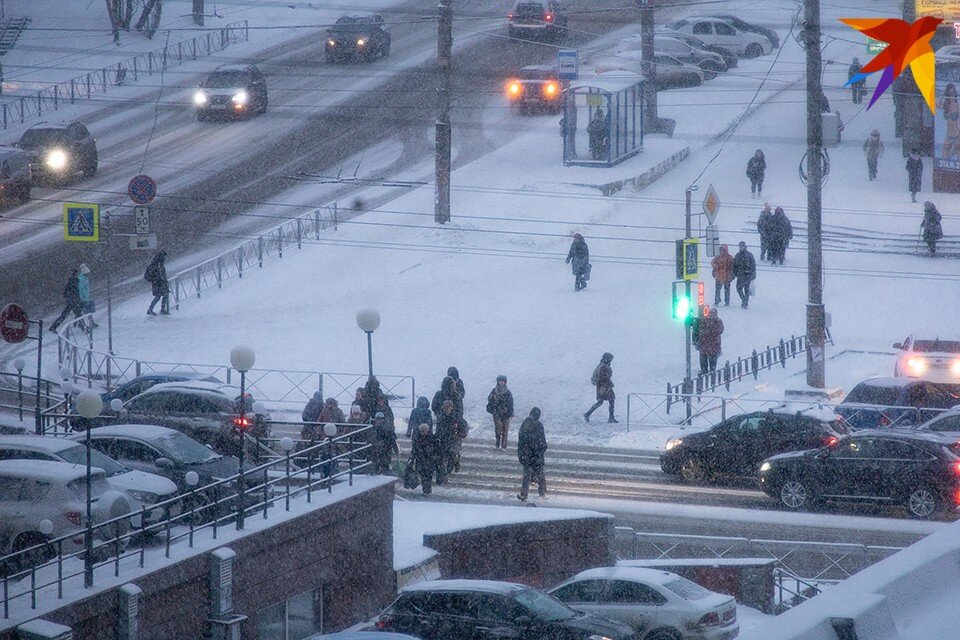     На дорогах гололедица. Антон ЗАБИРОВ