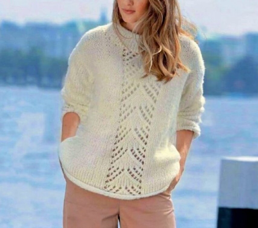 Из журнала по вязанию.