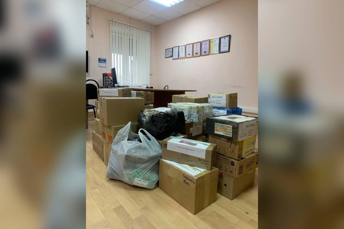  📷    Мясо, чак-чак и лекарства отправляют бойцам оренбуржцы из разных территорий региона Инна Гизатулина