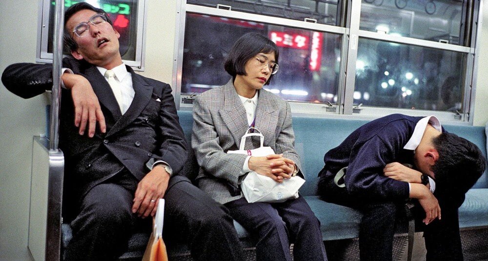 Инэмури ... Примерно так я это и представлял! Картинка из свободного доступа сети интернет