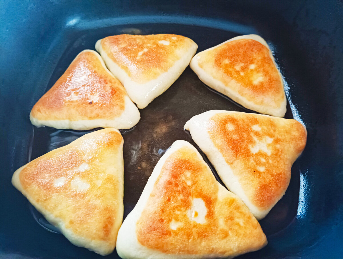 Пирожки постные, на картофельном отваре, жареные, домашние | Вкусная еда  без труда | Дзен