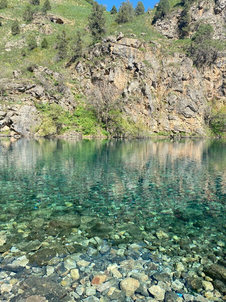 Видно все камушки