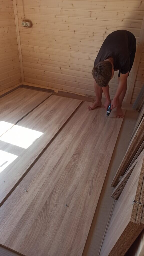    начало сборки шкафа Грушевка.рф