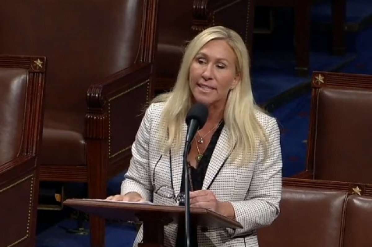    Конгрессвумен Грин: Вашингтон должен прекратить финансирование Киева