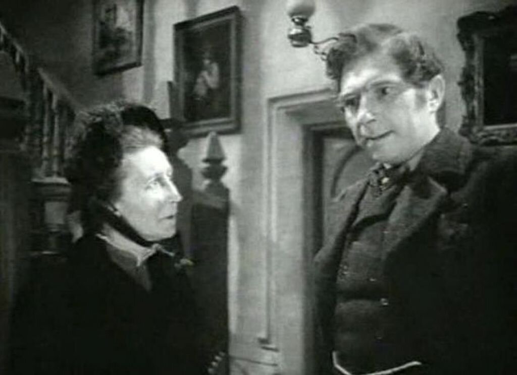 кадры из фильма по мотивам книги Замок Броуди 1942 г