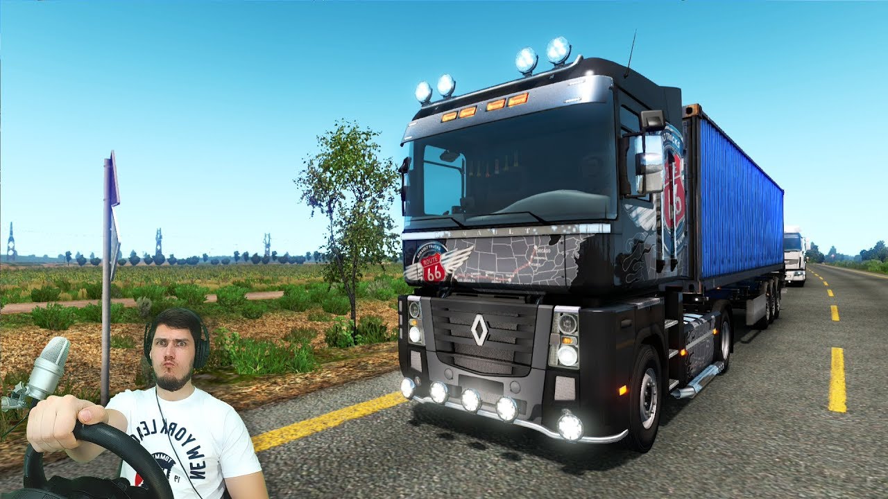 Оставил Свою Машину в Казахстане - Прошлось Купить Новый Рено - Euro Truck  Simulator 2