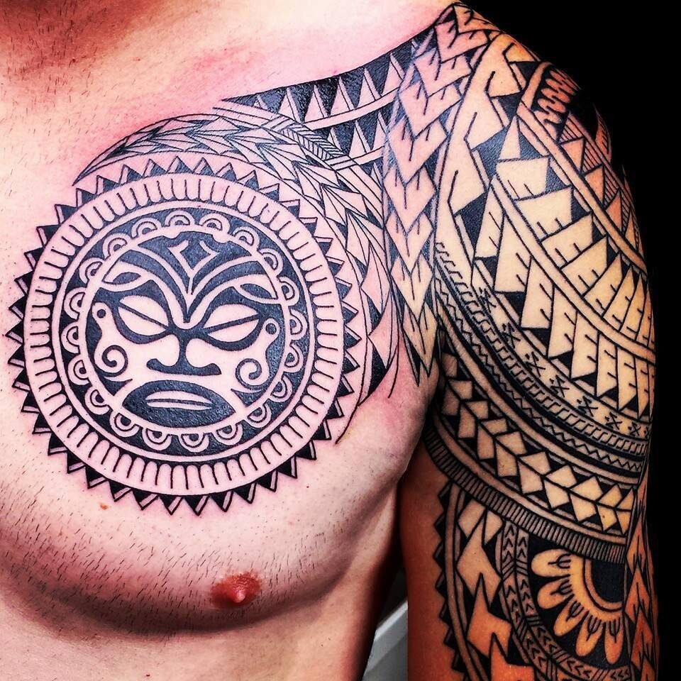 Полинезийские татуировки - Дизайн, наполненный символами и значениями | Татуировка