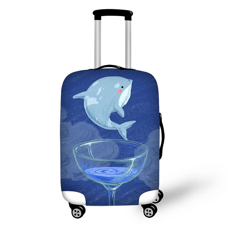 Чехол на чемодан для девочек