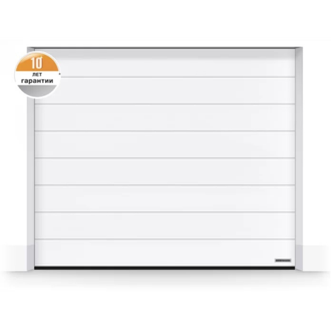 Этот современный тип секционных ворот Hormann отличается абсолютно равномерным распределением гофра. Расстояние между гофрами точно выбирают с учетом высоты ворот. Ворота с двойной стенкой и теплоизоляцией рекомендуются в случае использования гаража в качестве рабочего помещения, или если Ваш гараж имеет вход в дом