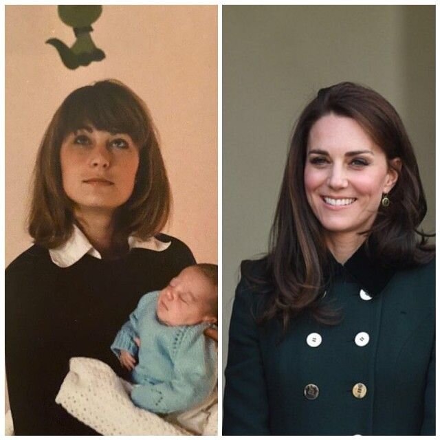 обратите внимание, как похожи Кэрол и Кейт