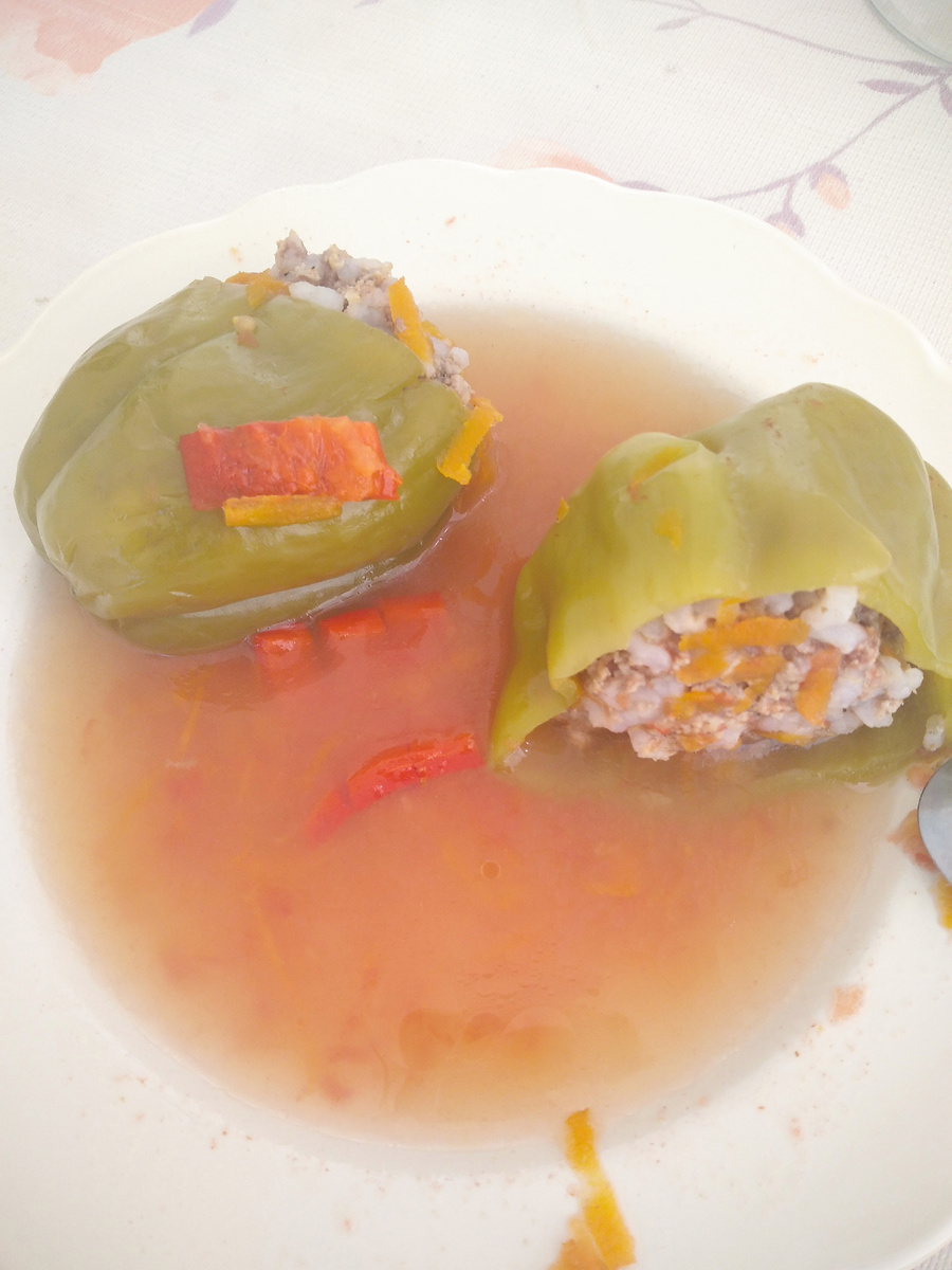 Фаршированные перцы. Очень вкусные! 