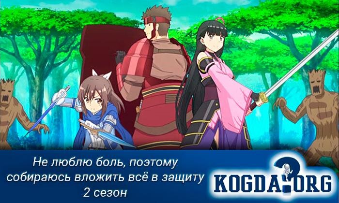Кадр из аниме "Не люблю боль, поэтому собираюсь вложить всё в защиту"