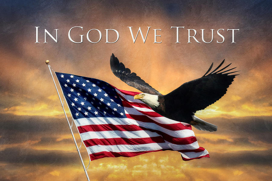 Слоган сша. Девиз США. In Gods we Trust. Символы США. Слоган Америки.