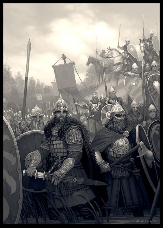 работа художника Алексея Апарина