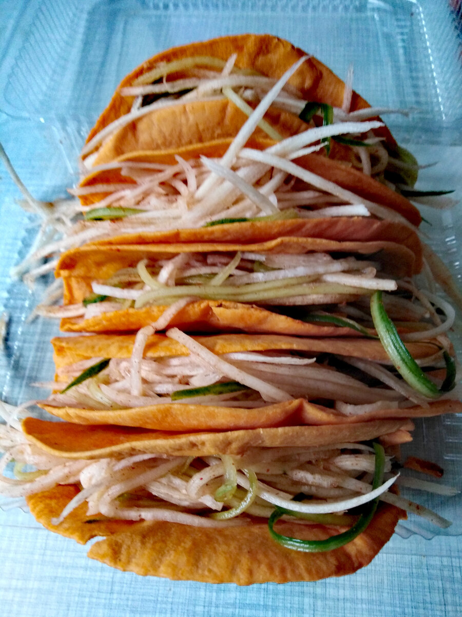 Тако из овощей.