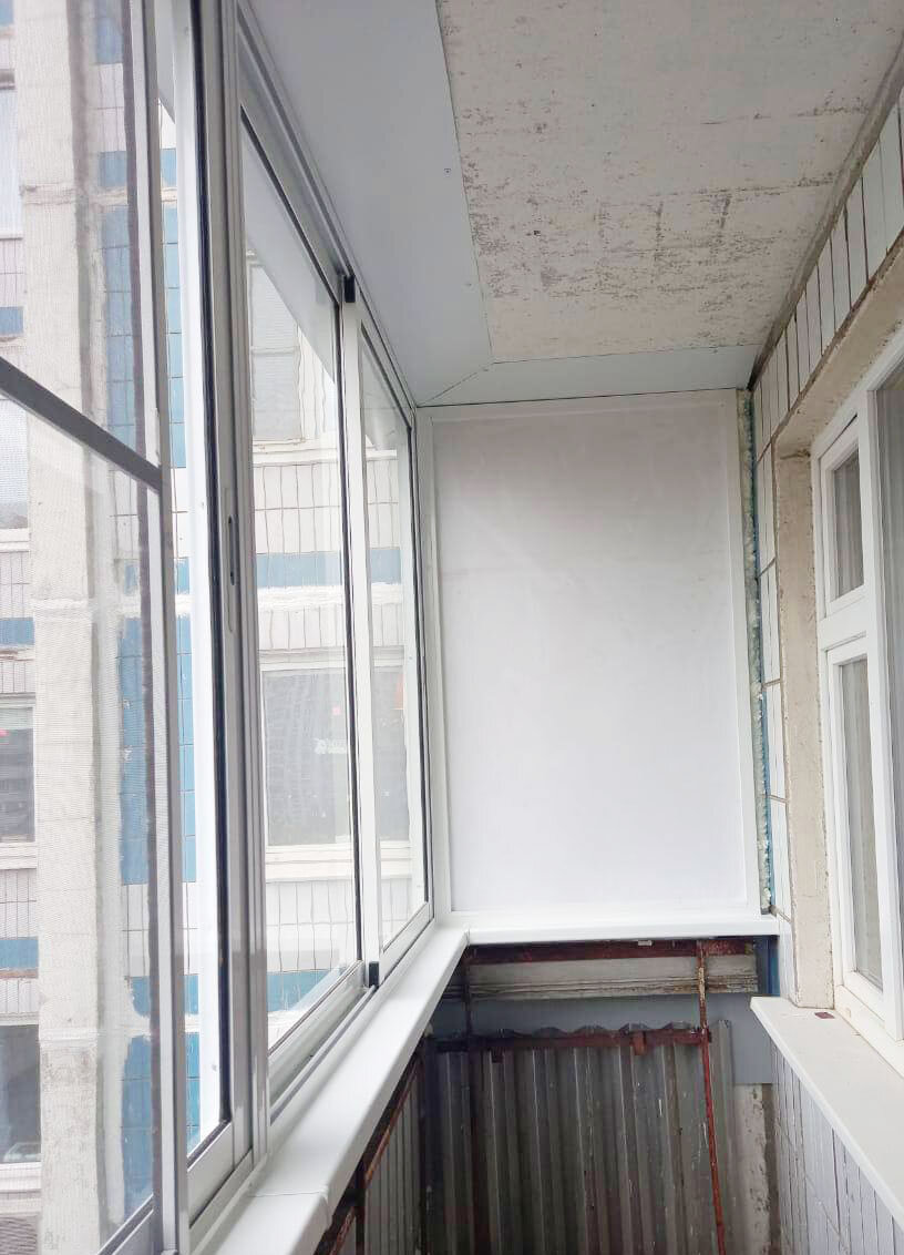 Установка окон из алюминия на балкон, "Окна Stars" 