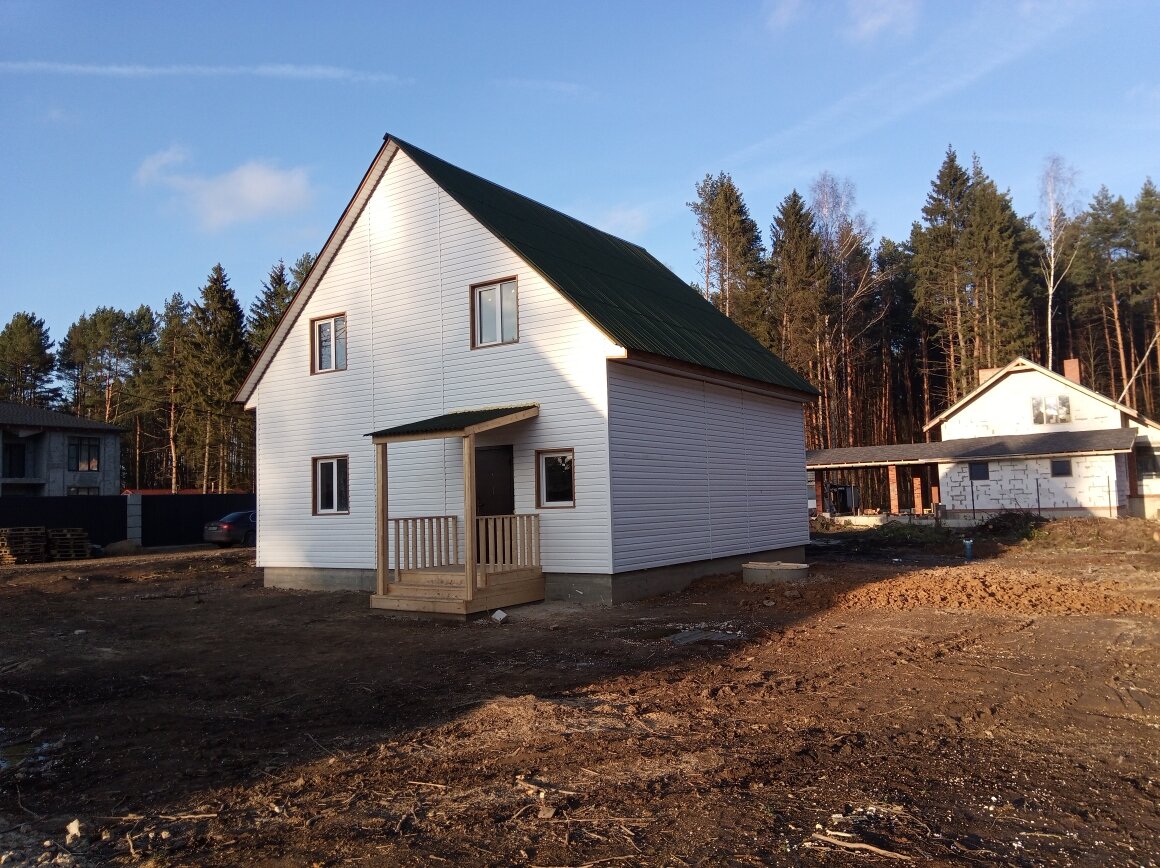 У каждого дома есть свой септик.