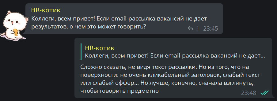 «Доктор, у меня нос не дышит, в чём может быть дело?» 
Ну, либо простуда, либо аллергия, либо вам его расквасили :)